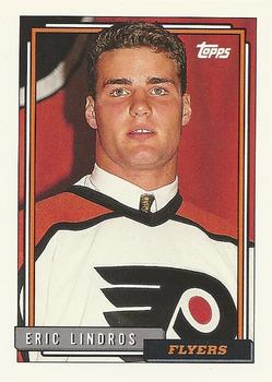 #529 Eric Lindros - Philadelphia Flyers - 1992-93 Topps Hockey