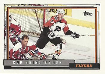 #90 Rod Brind'Amour - Philadelphia Flyers - 1992-93 Topps Hockey
