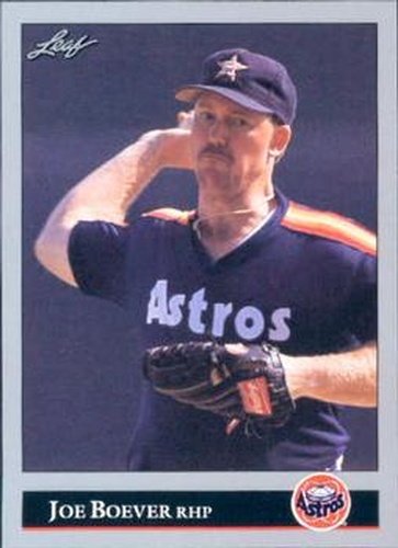 #491 Joe Boever - Houston Astros - 1992 Leaf Baseball