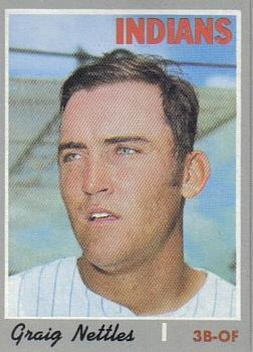 #491 Graig Nettles - Cleveland Indians - 1970 Topps Baseball
