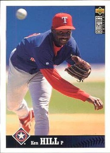 #491 Ken Hill - Texas Rangers - 1997 Collector's Choice Baseball