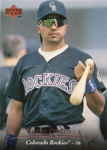 #491 Vinny Castilla - Colorado Rockies - 1995 Upper Deck Baseball