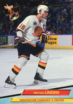 #222 Trevor Linden - Vancouver Canucks - 1992-93 Ultra Hockey