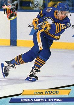 #265 Randy Wood - Buffalo Sabres - 1992-93 Ultra Hockey