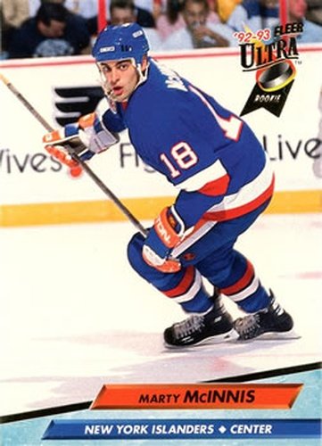 #347 Marty McInnis - New York Islanders - 1992-93 Ultra Hockey