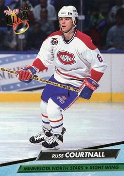 #91 Russ Courtnall - Minnesota North Stars - 1992-93 Ultra Hockey