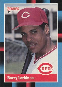 #492 Barry Larkin - Cincinnati Reds - 1988 Donruss Baseball