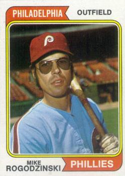 #492 Mike Rogodzinski - Philadelphia Phillies - 1974 Topps Baseball
