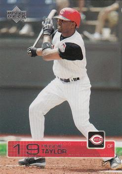 #492 Reggie Taylor - Cincinnati Reds - 2003 Upper Deck Baseball