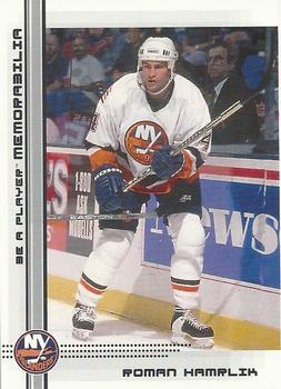 #492 Roman Hamrlik - New York Islanders - 2000-01 Be a Player Memorabilia Hockey