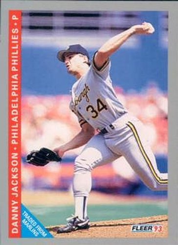 #492 Danny Jackson - Philadelphia Phillies - 1993 Fleer Baseball