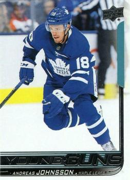 #492 Andreas Johnsson - Toronto Maple Leafs - 2018-19 Upper Deck Hockey
