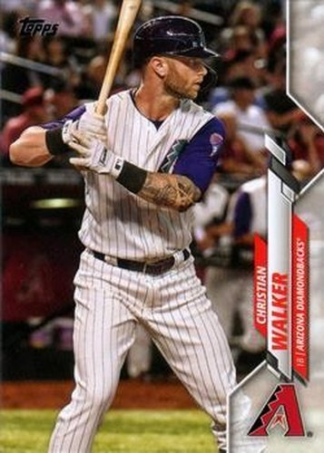 #493 Christian Walker - Arizona Diamondbacks - 2020 Topps Baseball