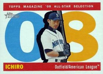 #493 Ichiro Suzuki - Seattle Mariners - 2009 Topps Heritage Baseball