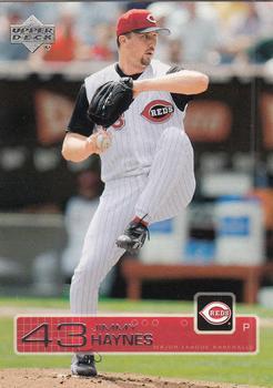 #493 Jimmy Haynes - Cincinnati Reds - 2003 Upper Deck Baseball