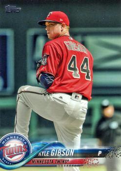#493 Kyle Gibson - Minnesota Twins - 2018 Topps Baseball