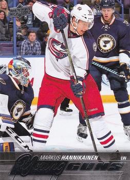 #493 Markus Hannikainen - Columbus Blue Jackets - 2015-16 Upper Deck Hockey