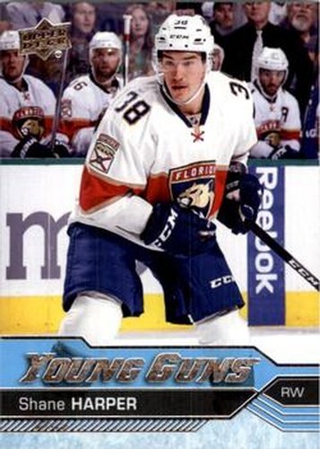 #494 Shane Harper - Florida Panthers - 2016-17 Upper Deck Hockey