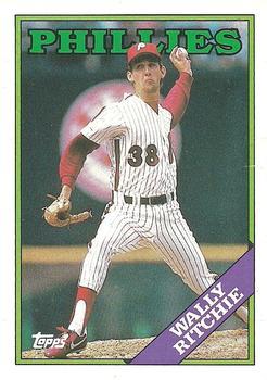 #494 Wally Ritchie - Philadelphia Phillies - 1988 Topps Baseball