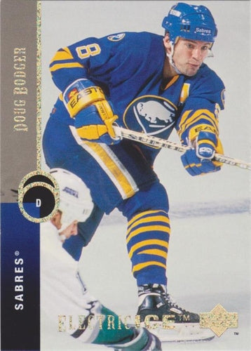 #494 Doug Bodger - Buffalo Sabres - 1994-95 Upper Deck Hockey - Electric Ice