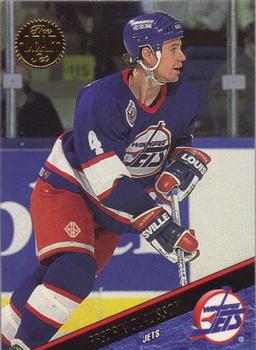 #124 Fredrik Olausson - Winnipeg Jets - 1993-94 Leaf Hockey