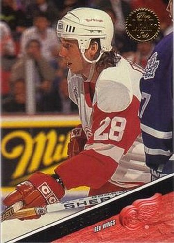 #148 Dallas Drake - Detroit Red Wings - 1993-94 Leaf Hockey