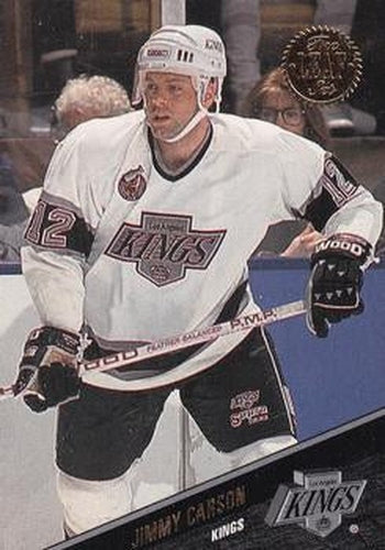 #149 Jimmy Carson - Los Angeles Kings - 1993-94 Leaf Hockey