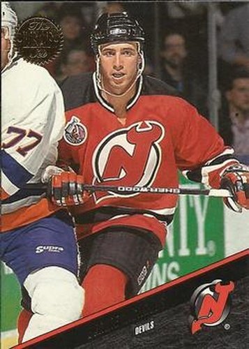 #169 Bernie Nicholls - New Jersey Devils - 1993-94 Leaf Hockey
