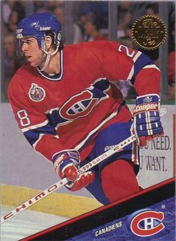 #203 Eric Desjardins - Montreal Canadiens - 1993-94 Leaf Hockey