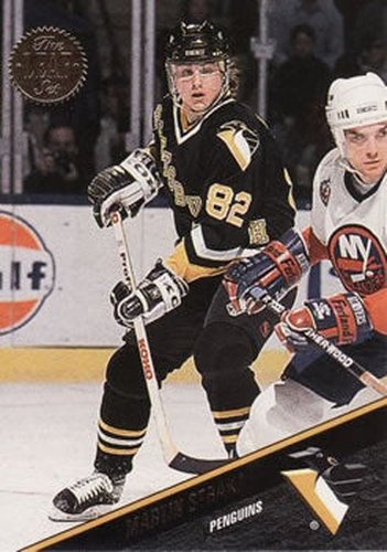#220 Martin Straka - Pittsburgh Penguins - 1993-94 Leaf Hockey