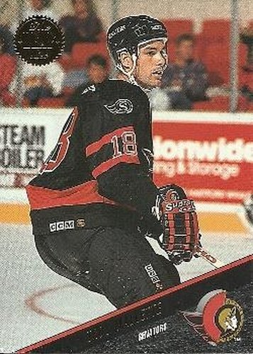 #228 Troy Mallette - Ottawa Senators - 1993-94 Leaf Hockey
