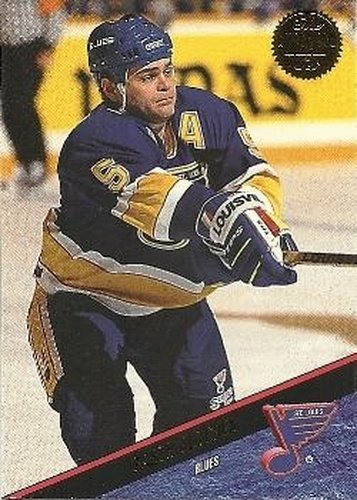#239 Garth Butcher - St. Louis Blues - 1993-94 Leaf Hockey