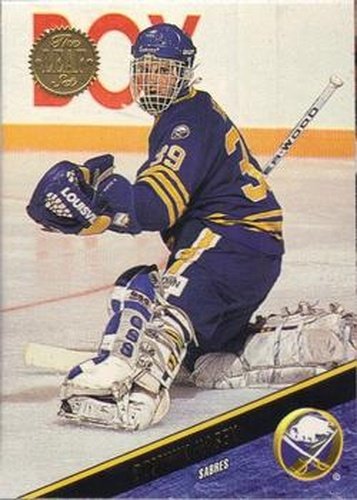 #256 Dominik Hasek - Buffalo Sabres - 1993-94 Leaf Hockey
