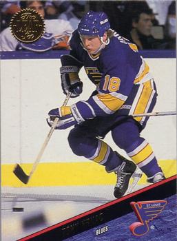 #329 Tony Hrkac - St. Louis Blues - 1993-94 Leaf Hockey