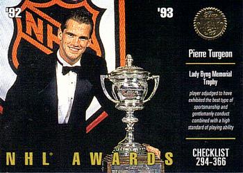 #340 Pierre Turgeon - New York Islanders - 1993-94 Leaf Hockey