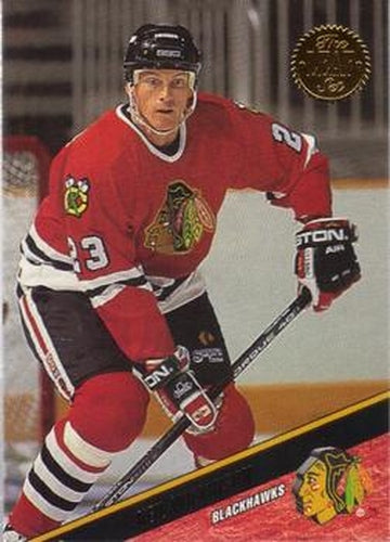 #357 Neil Wilkinson - Chicago Blackhawks - 1993-94 Leaf Hockey