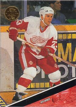 #370 Greg Johnson - Detroit Red Wings - 1993-94 Leaf Hockey