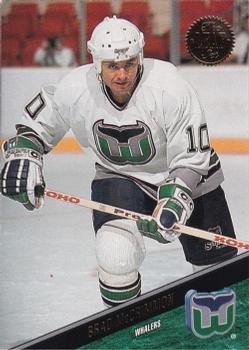 #395 Brad McCrimmon - Hartford Whalers - 1993-94 Leaf Hockey