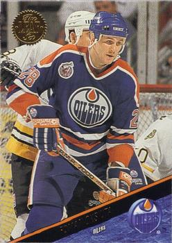 #411 Roman Oksiuta - Edmonton Oilers - 1993-94 Leaf Hockey