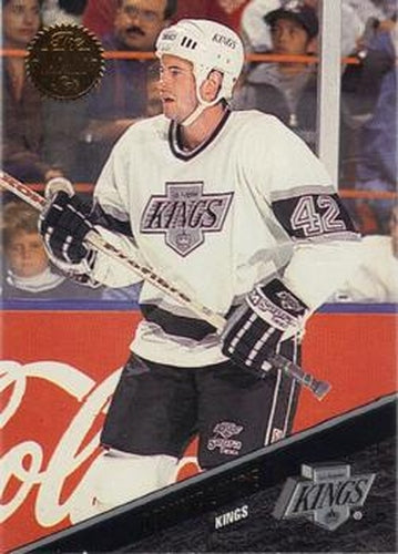 #415 Dominic Lavoie - Los Angeles Kings - 1993-94 Leaf Hockey