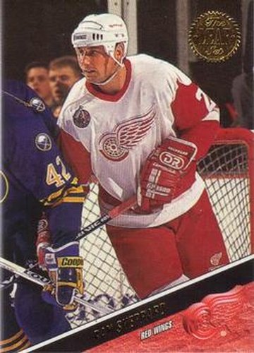 #44 Ray Sheppard - Detroit Red Wings - 1993-94 Leaf Hockey