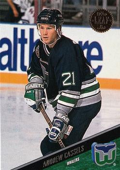 #50 Andrew Cassels - Hartford Whalers - 1993-94 Leaf Hockey