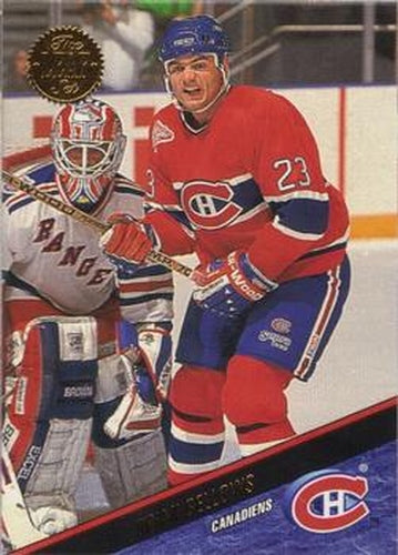 #76 Brian Bellows - Montreal Canadiens - 1993-94 Leaf Hockey