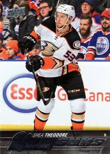 #495 Shea Theodore - Anaheim Ducks - 2015-16 Upper Deck Hockey