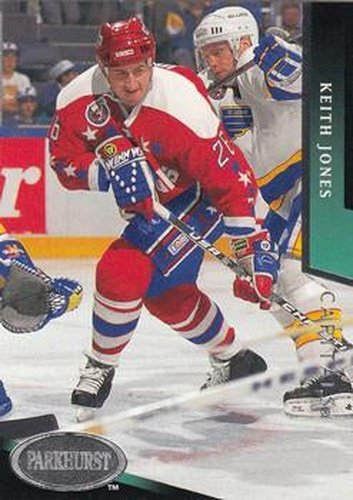 #495 Keith Jones - Washington Capitals - 1993-94 Parkhurst Hockey