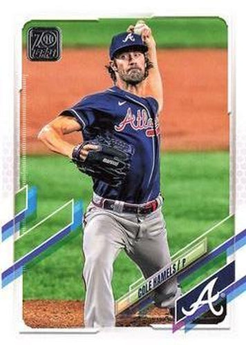 #495 Cole Hamels - Atlanta Braves - 2021 Topps Baseball