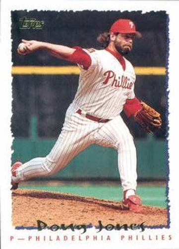 #495 Doug Jones - Philadelphia Phillies - 1995 Topps Baseball