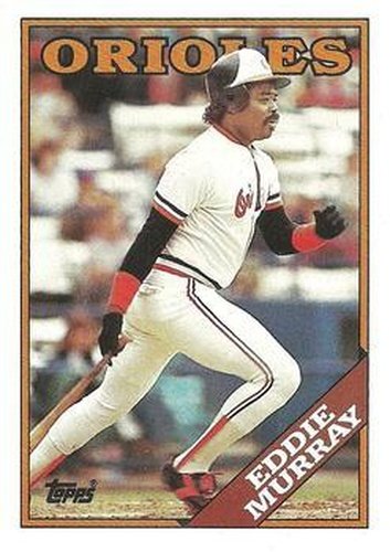 #495 Eddie Murray - Baltimore Orioles - 1988 Topps Baseball