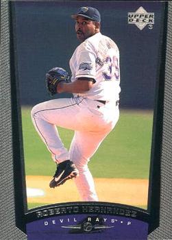 #495 Roberto Hernandez - Tampa Bay Devil Rays - 1999 Upper Deck Baseball