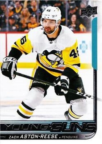 #496 Zach Aston-Reese - Pittsburgh Penguins - 2018-19 Upper Deck Hockey
